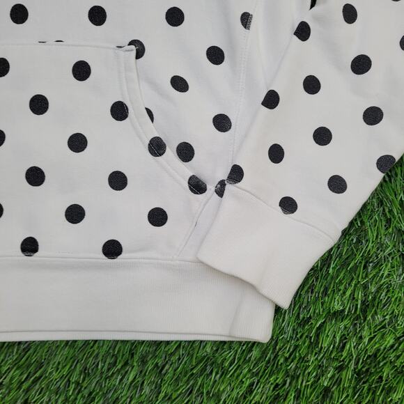 Vintage Y2K Champion Polka-Dot Hoodie Womens Medium 19x21 Reverse-Weave - Picture 4 of 13